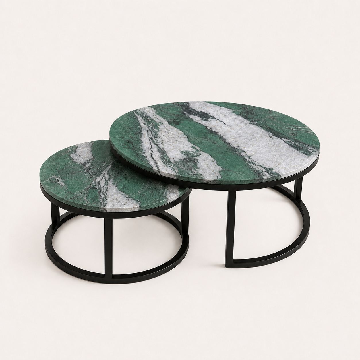 Coffee table set Greem