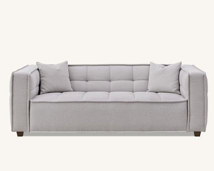 Aluxo Murray Sofa Range in Putty Boucle Fabric