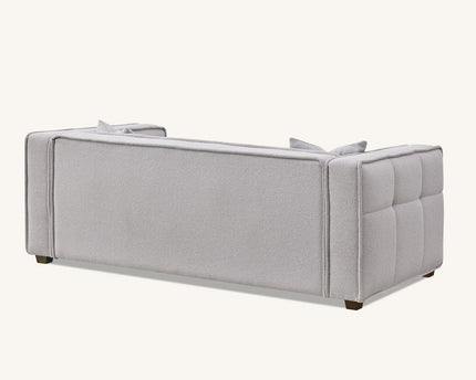 Aluxo Murray Sofa Range in Putty Boucle Fabric
