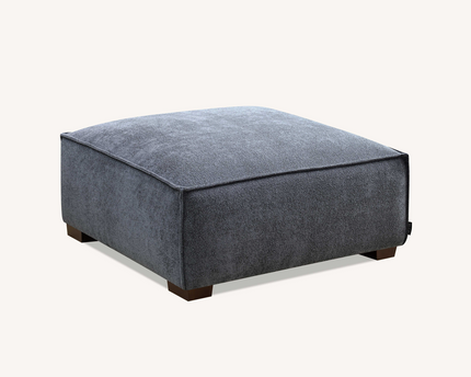 Aluxo Dakota 4 seater with Chaise in Charcoal Boucle