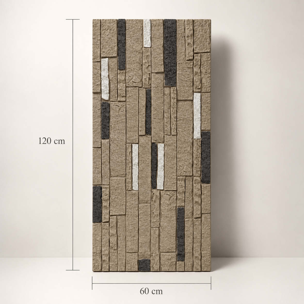 Wall panel brick wall tile PU 120cm x 60cm