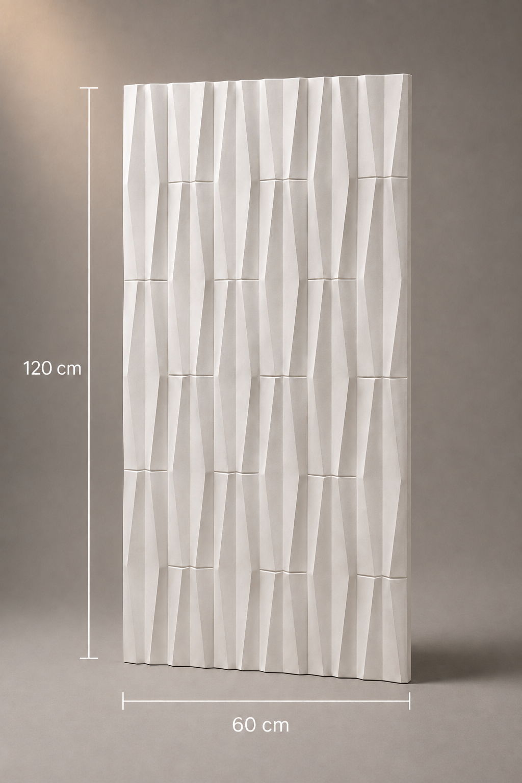 Wall panel wall tile corse off white color 120cm 60cm