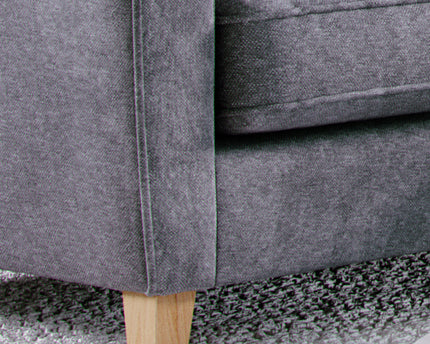 Model 35 - 1 Seater Sofa Comfortable Armchair – Modern Accent Chair with Wooden Legs