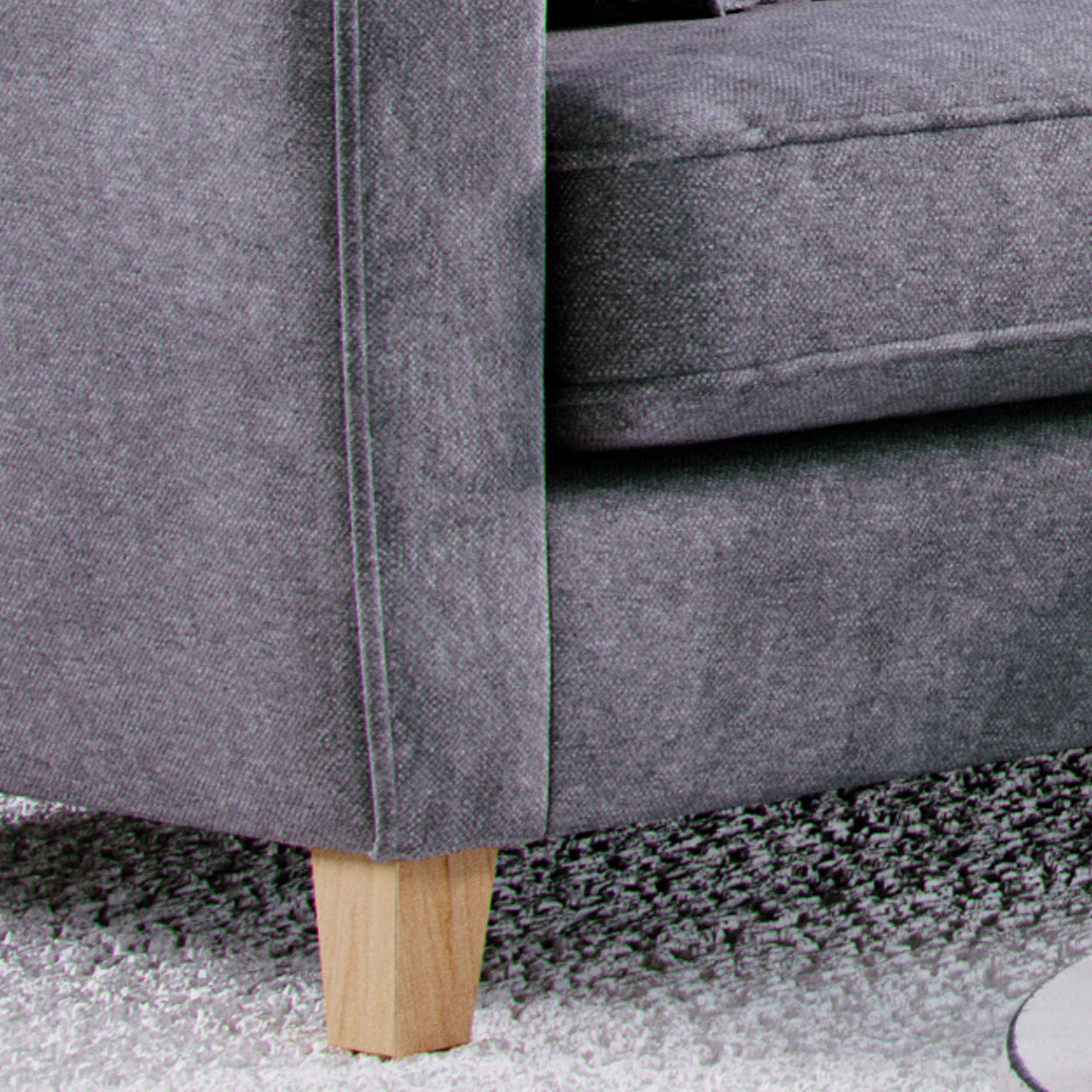 Model 35 - 1 Seater Sofa Comfortable Armchair – Modern Accent Chair with Wooden Legs
