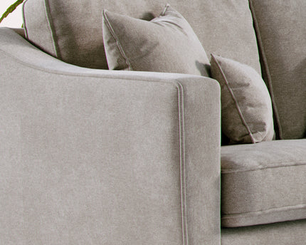 Model 35 - 1 Seater Sofa Comfortable Armchair – Modern Accent Chair with Wooden Legs