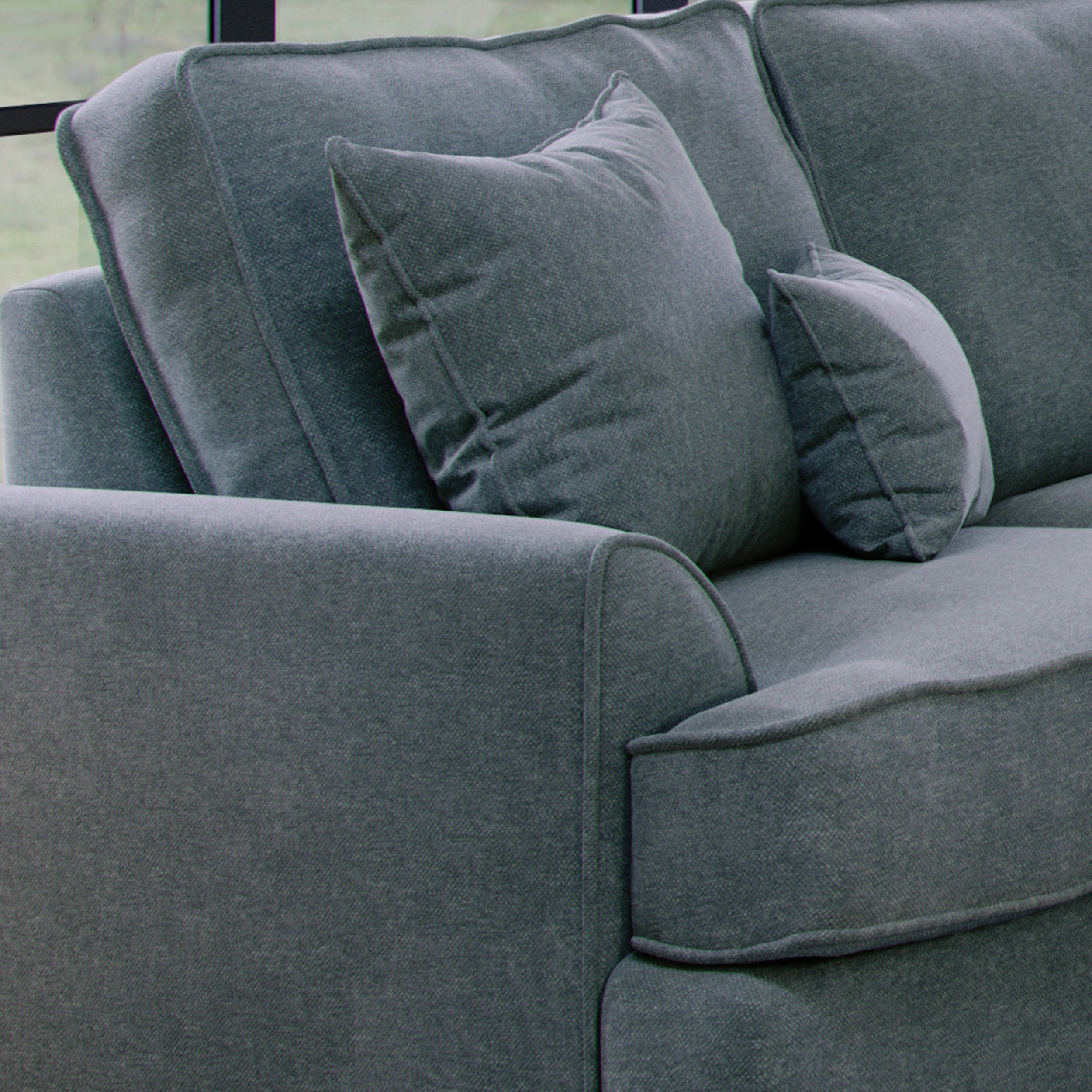 Model 35 - 3 Seater Sofa - Stylish & Comfortable Living Room Sofa