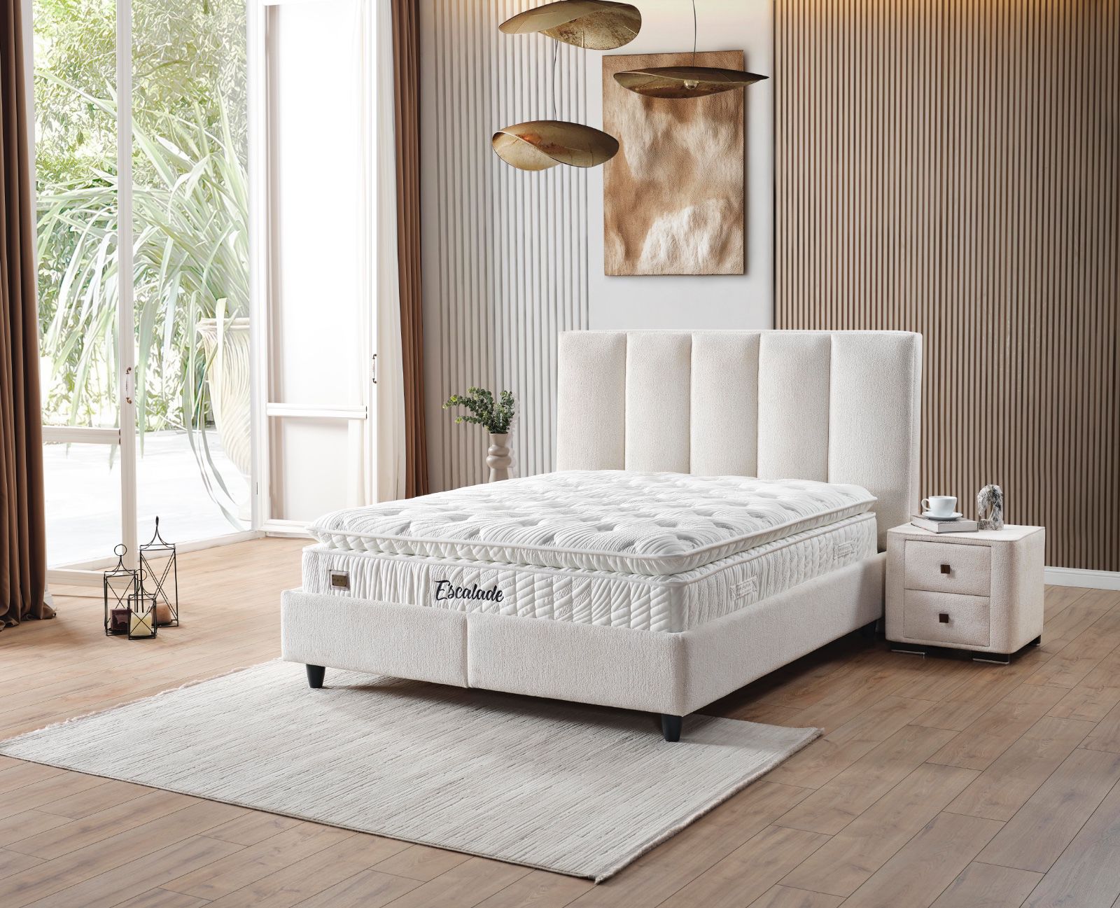 Escalade box spring bed