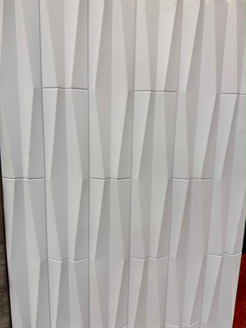 Wall panel wall tile corse off white color 120cm 60cm