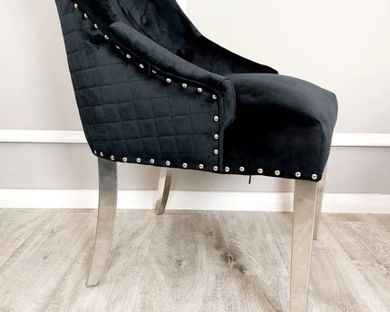 Bentley Chrome Dining Chair