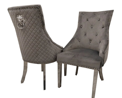 Bentley Chrome Dining Chair