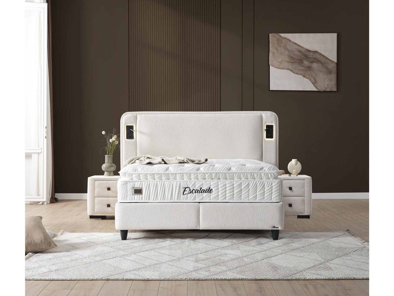 Carmen box spring bed