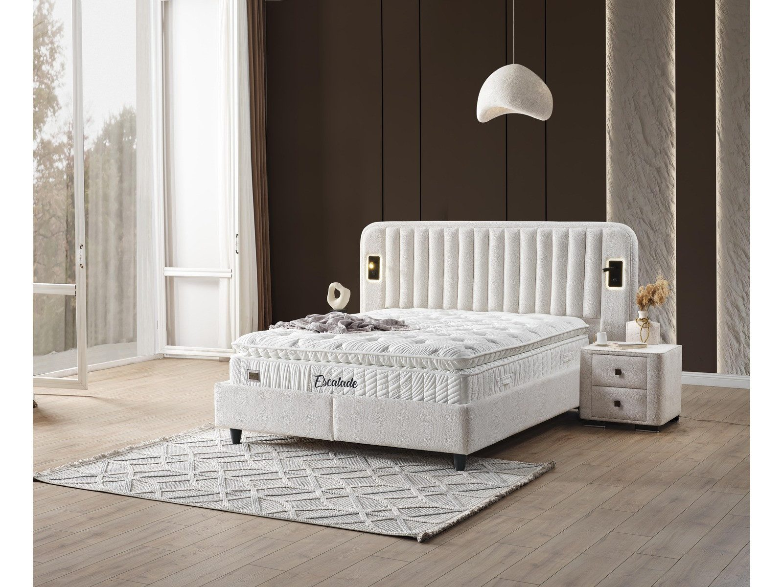 Escalade box spring bed