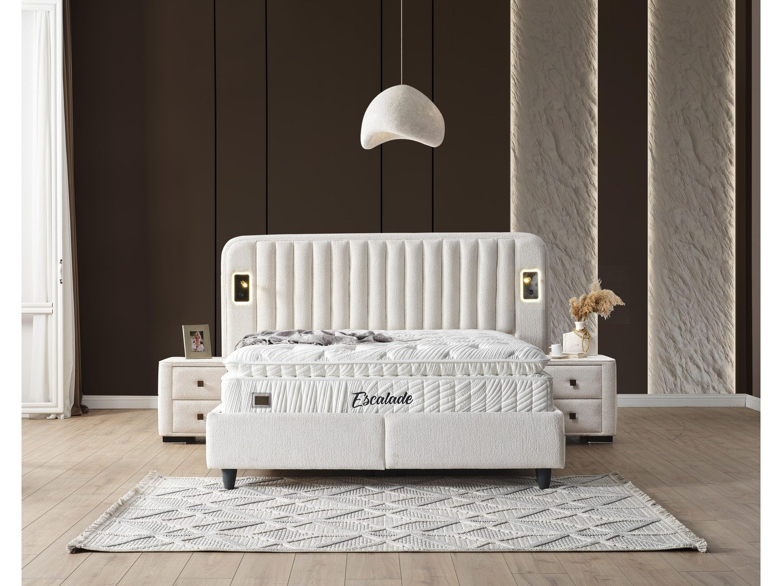 Escalade box spring bed