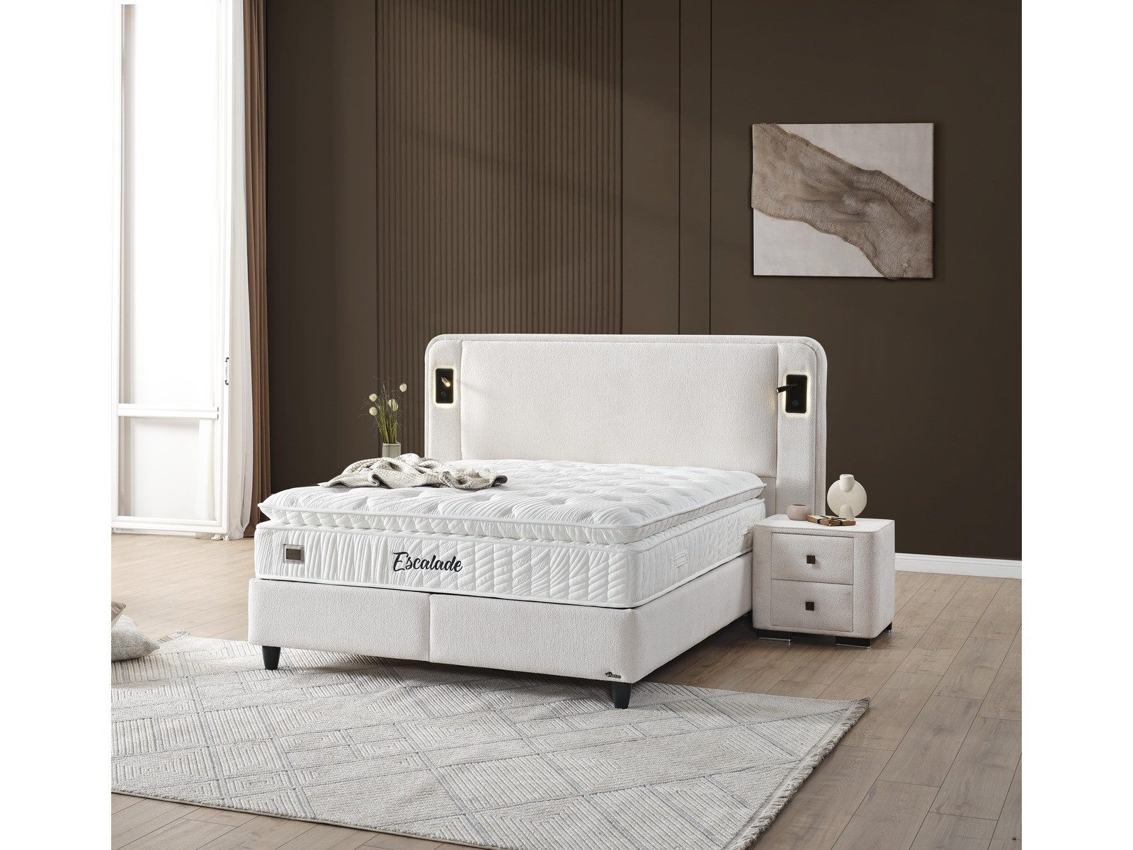 Carmen box spring bed