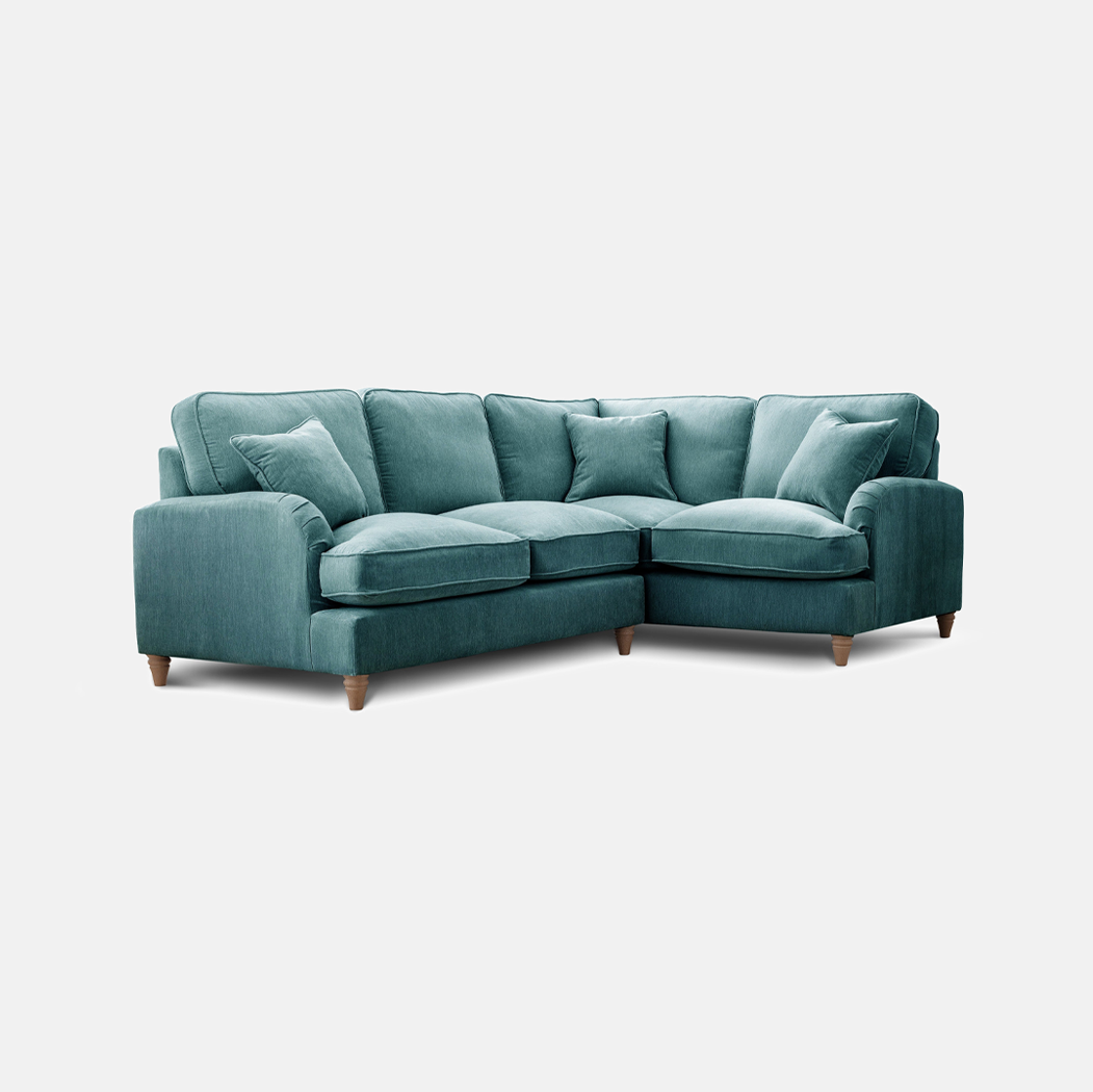 Model 01 – 4 Seater Sofa – Comfortable L-Shaped Sectional with Six Color Variations