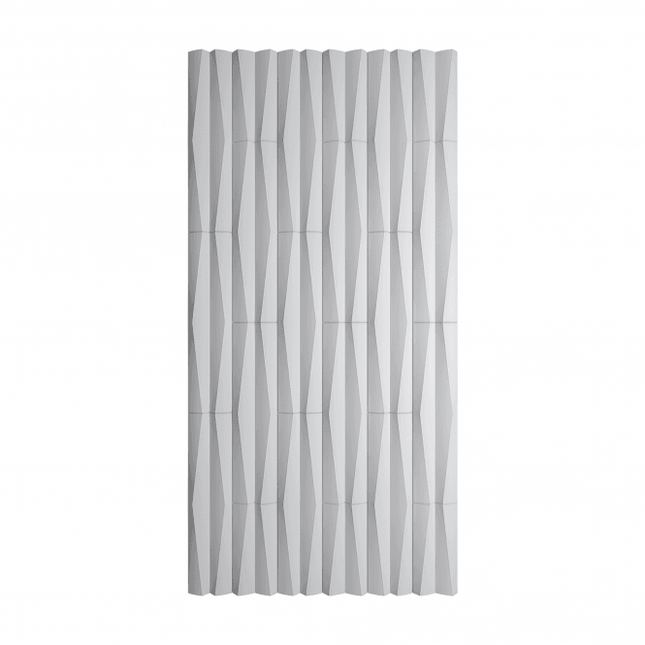 Decorative Ripple Geometric PU Panel in Alabaster - Pack of 2 DECORATIVE WALL PANEL | RIPPLE GEOMETRIC PATTERN | PU PANEL | 5 FINISHES | 4 COLOURS