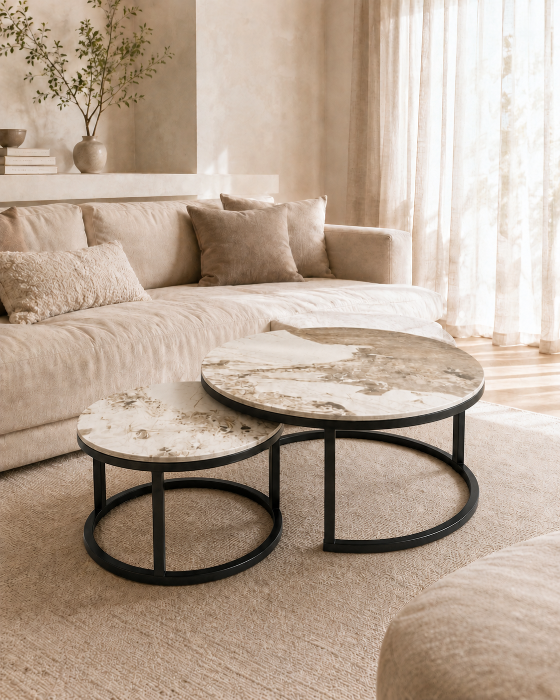 Coffee table set 01 Pandora