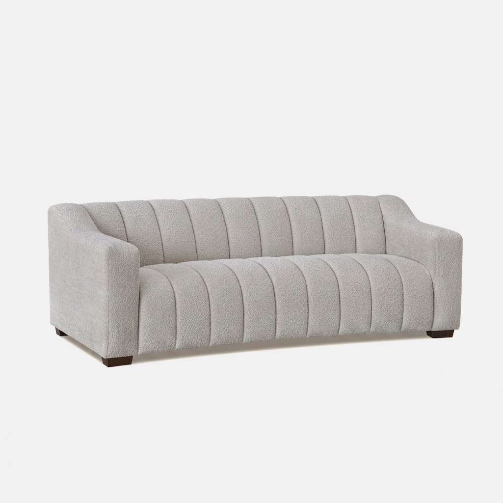 Aluxo Astoria 3 Seater Sofa in Boucle Fabric
