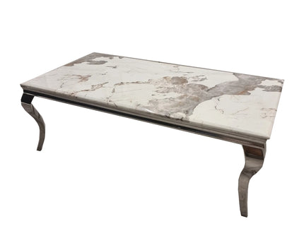 Louis Chrome Coffee Table