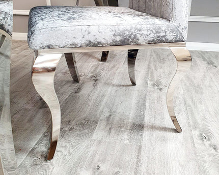 Nicole Dining Chair ALL COLOURS with Plain Back, Line & Cross Stitch