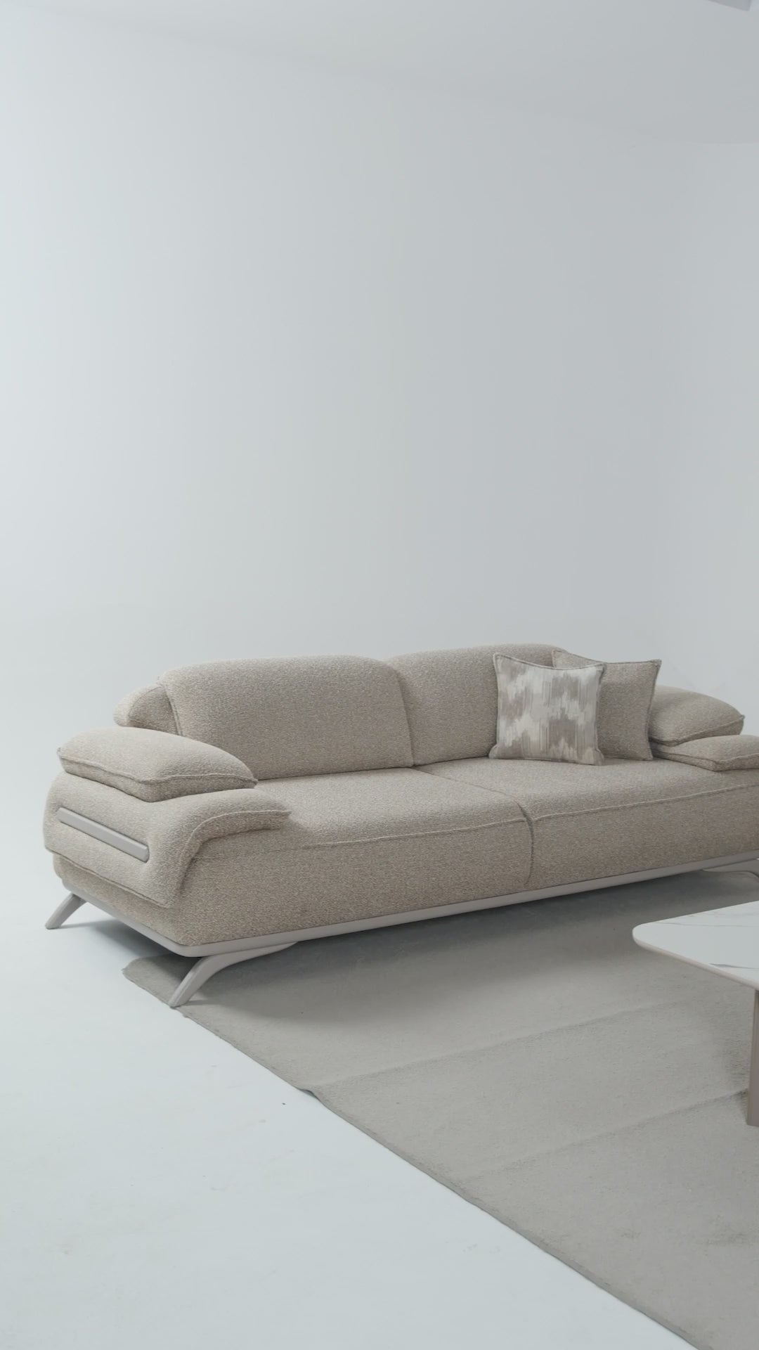 Load video: MiLAS Cardea Three-Seater Sofa