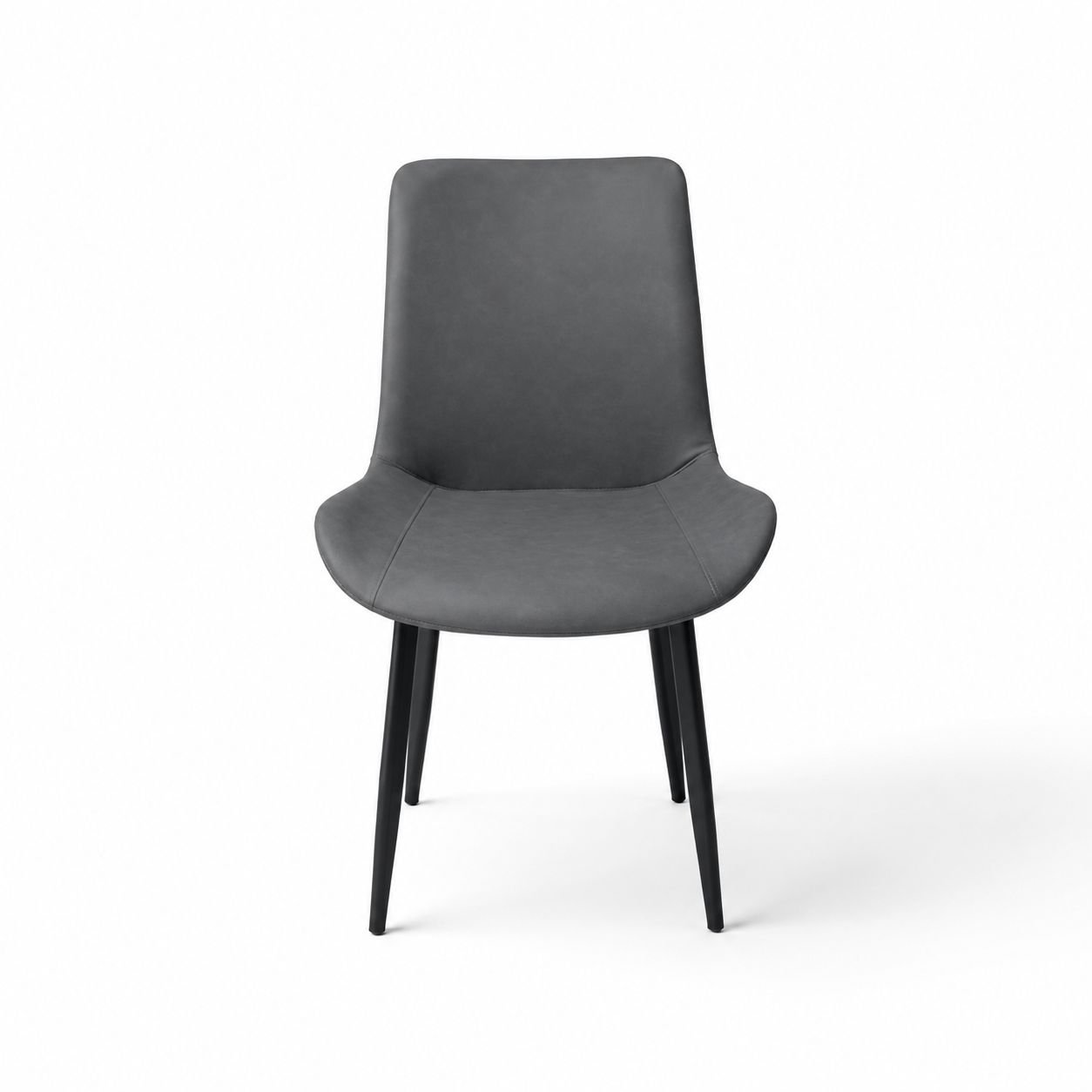 Grey suede Chair