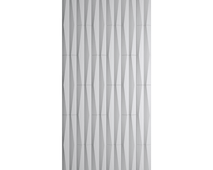 Decorative Ripple Geometric PU Panel in Alabaster - Pack of 2 DECORATIVE WALL PANEL | RIPPLE GEOMETRIC PATTERN | PU PANEL | 5 FINISHES | 4 COLOURS