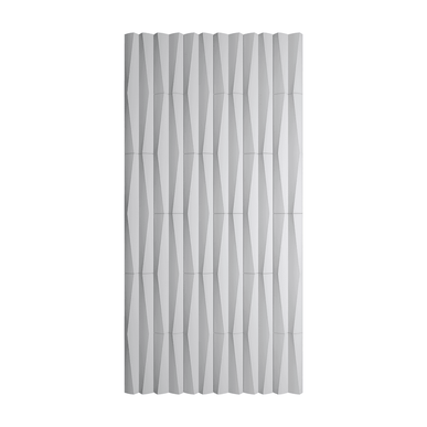 Decorative Ripple Geometric PU Panel in Alabaster - Pack of 2 DECORATIVE WALL PANEL | RIPPLE GEOMETRIC PATTERN | PU PANEL | 5 FINISHES | 4 COLOURS