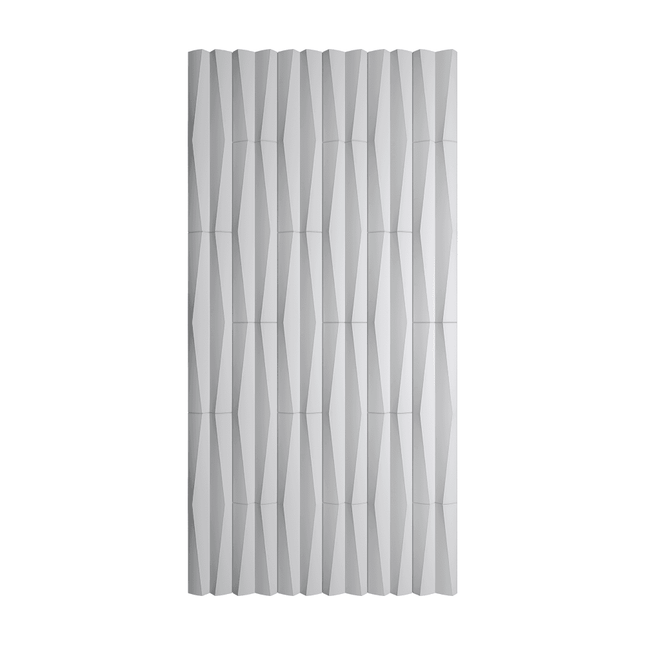 Decorative Ripple Geometric PU Panel in Alabaster - Pack of 2 DECORATIVE WALL PANEL | RIPPLE GEOMETRIC PATTERN | PU PANEL | 5 FINISHES | 4 COLOURS