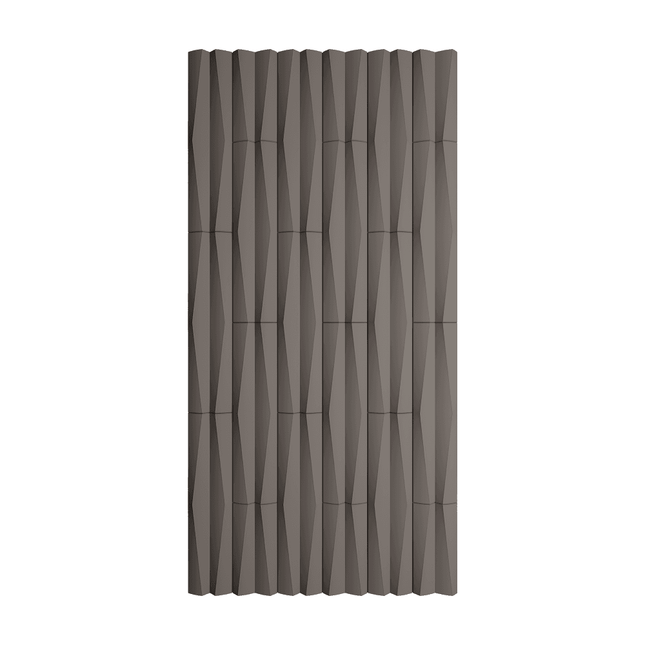 Decorative Ripple Geometric PU Panel in Taupe - Pack of 2 DECORATIVE WALL PANEL | RIPPLE GEOMETRIC PATTERN | PU PANEL | 5 FINISHES | 4 COLOURS