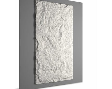 Decorative Stone Effect 3 PU Panel in Off White - Pack of 2 DECORATIVE WALL PANEL | STONE EFFECT | PU PANEL | 5 FINISHES | 4 COLOURS