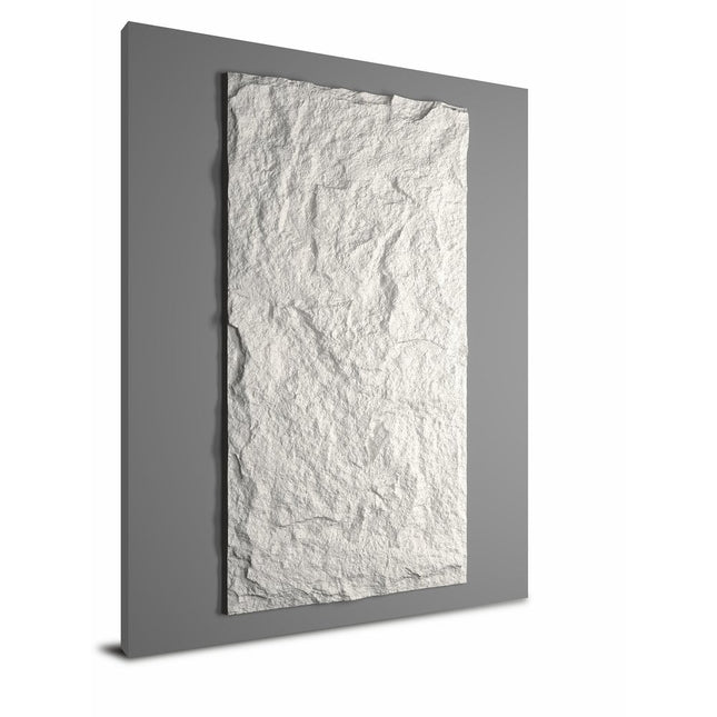 Decorative Stone Effect 3 PU Panel in Off White - Pack of 2 DECORATIVE WALL PANEL | STONE EFFECT | PU PANEL | 5 FINISHES | 4 COLOURS