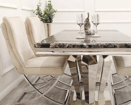 Sandhurst Dining Chair ALL COLOURS with buttoned back