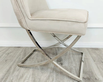 Sandhurst Dining Chair ALL COLOURS with buttoned back