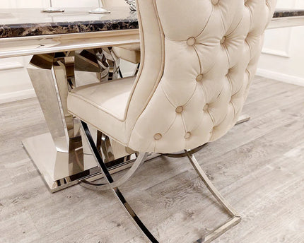 Sandhurst Dining Chair ALL COLOURS with buttoned back