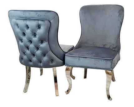 Sandhurst Dining Chair ALL COLOURS with buttoned back