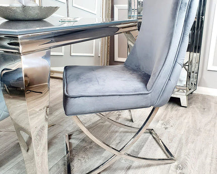 Sandhurst Dining Chair ALL COLOURS with buttoned back