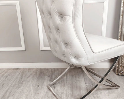 Sandhurst Dining Chair ALL COLOURS with buttoned back