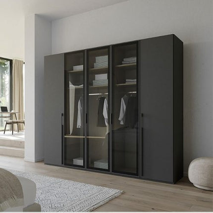 STYLISH STORAGE MEETS SLEEK DESIGN! OUR NEW GERMAN WARDROBE HAS TRANSFORMED THE SPACE. AMAZING SERVICE FROM START TO FINISH. 🚪✨ <strong>#WardrobeGoals  #ModernLiving</strong>